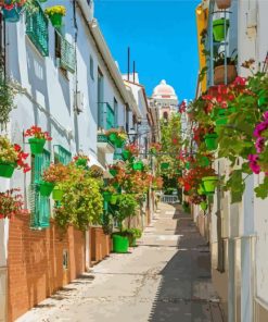 Estepona Street Diamond Painting