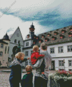 Family In Koblenz Germany Diamond Painting