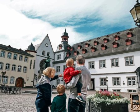 Family In Koblenz Germany Diamond Painting
