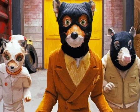 Fantastic Mr Fox Diamond Painting