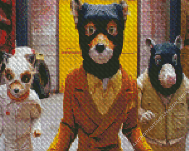 Fantastic Mr Fox Diamond Painting