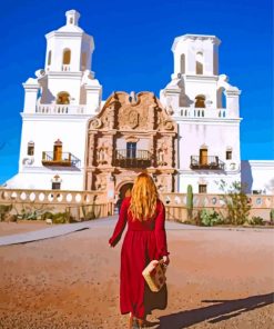 Follow Me To San Xavier Diamond Painting