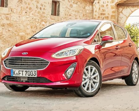 Ford Fiesta Car Diamond Painting