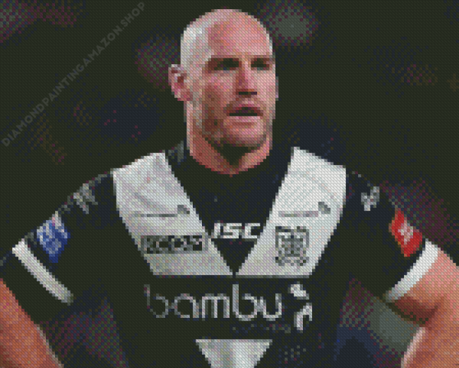 Gareth Ellis Hull Fc Diamond Painting