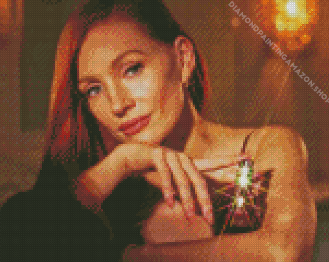 Gorgeous Jessica Chastain Diamond Painting