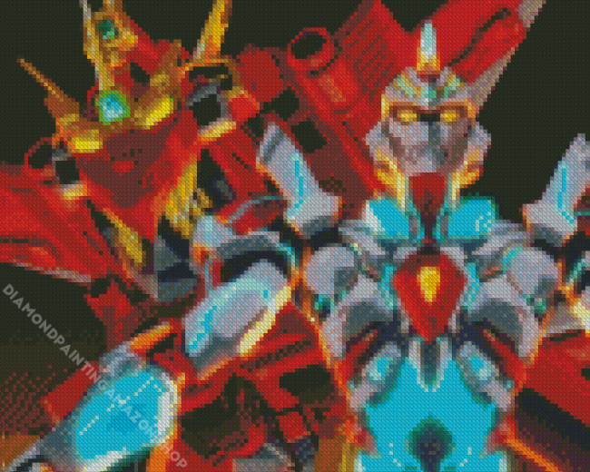 Gridman Art Diamond Painting