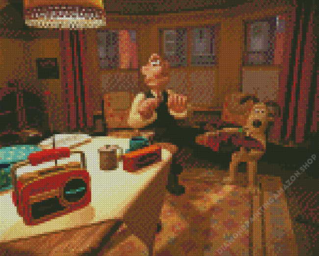 Gromit Diamond Painting