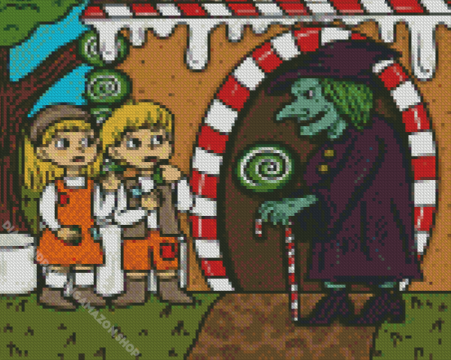 Hansel And Gretel Diamond Painting