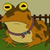 Hypnotoad Cartoon Character Diamond Painting