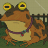 Hypnotoad Cartoon Character Diamond Painting