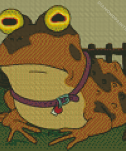 Hypnotoad Cartoon Character Diamond Painting