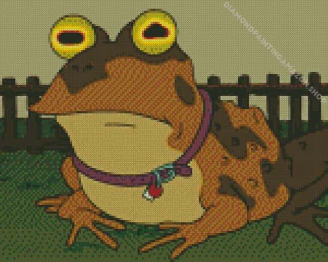 Hypnotoad Cartoon Character Diamond Painting