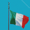 Italian Flag Waving Diamond Painting