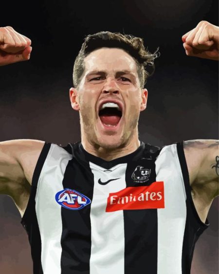 Jack Crisp Collingwood Diamond Painting