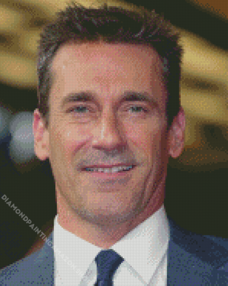 Jon Hamm Diamond Painting