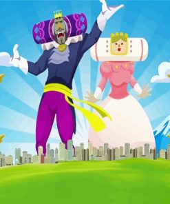 Katamari Characters Diamond Painting