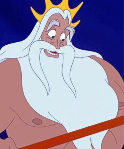 King Triton Diamond Painting