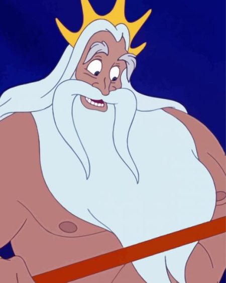 King Triton Diamond Painting