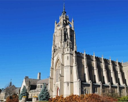 Kirk In The Hills Diamond Painting