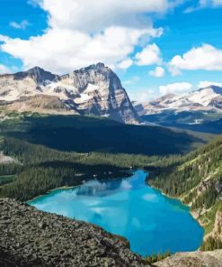 Lake Ohara Canada Diamond Painting