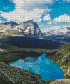 Lake Ohara Canada Diamond Painting