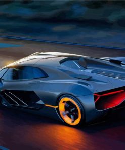 Lamborghini Terzo Millennio Diamond Painting