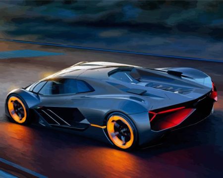 Lamborghini Terzo Millennio Diamond Painting
