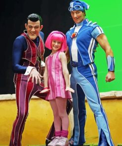 Lazytown Diamond Painting