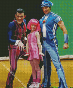 Lazytown Diamond Painting