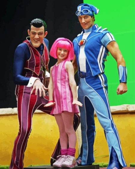 Lazytown Diamond Painting