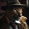 Leopard Wearing A Suit Diamond Painting