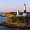 Lighthouse Point Of Montauk Diamond Painting