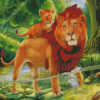 Lion And Cub Diamond Painting