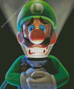 Luigis Mansion Diamond Painting