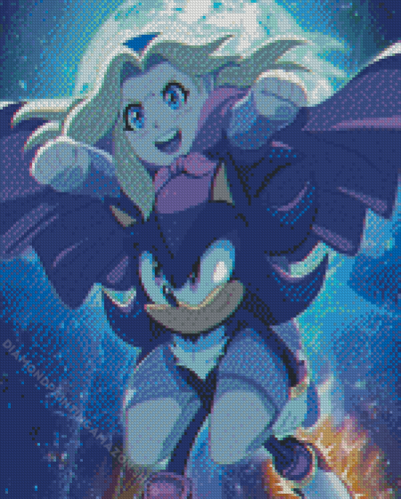 Maria And Shadow Diamond Painting