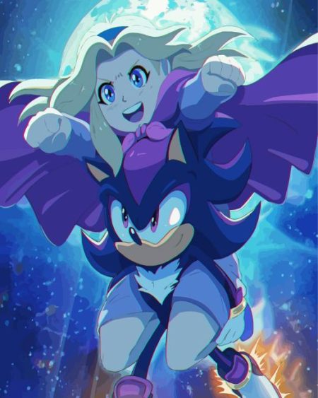 Maria And Shadow Diamond Painting