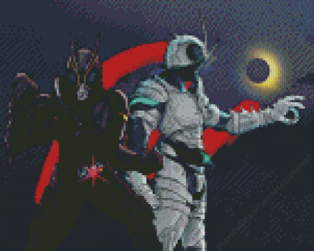 Masked Rider Diamond Painting