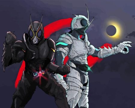 Masked Rider Diamond Painting