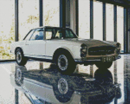Mercedes 200 Sl Diamond Painting