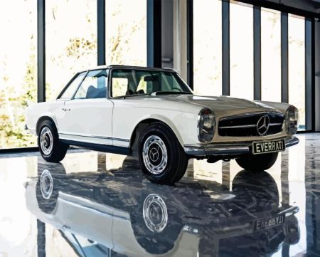 Mercedes 200 Sl Diamond Painting
