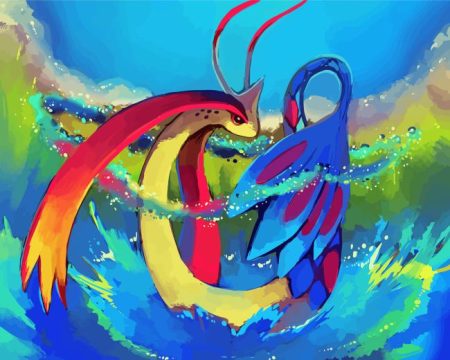 Milotic Diamond Painting