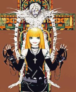 Misa Amane With Rem Diamond Painting