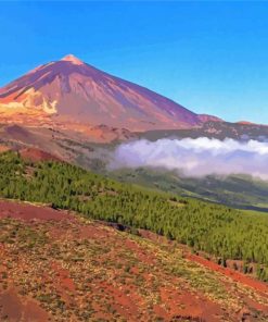 Mount Teide Diamond Painting