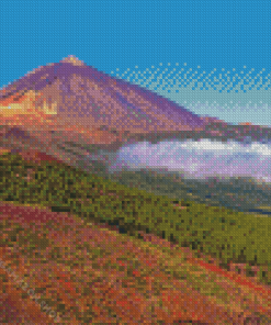 Mount Teide Diamond Painting