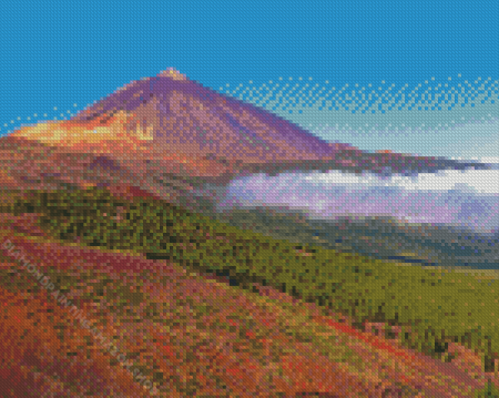 Mount Teide Diamond Painting