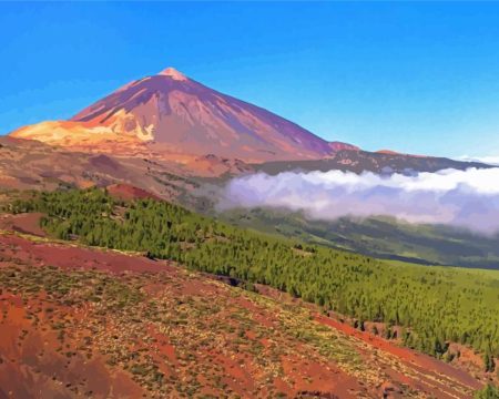 Mount Teide Diamond Painting