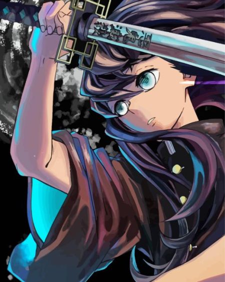 Muichiro Tokito Diamond Painting