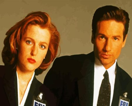 Mulder And Scully Diamond Painting