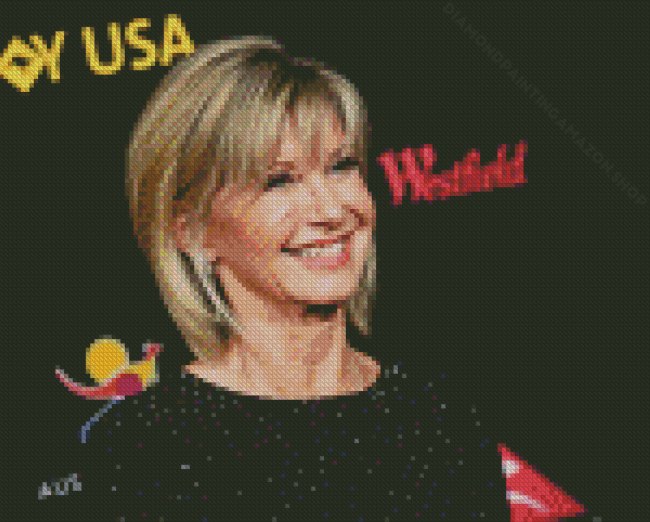 Olivia Newton John Diamond Painting