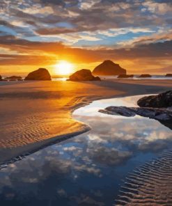 Oregon Bandon Beach Diamond Painting